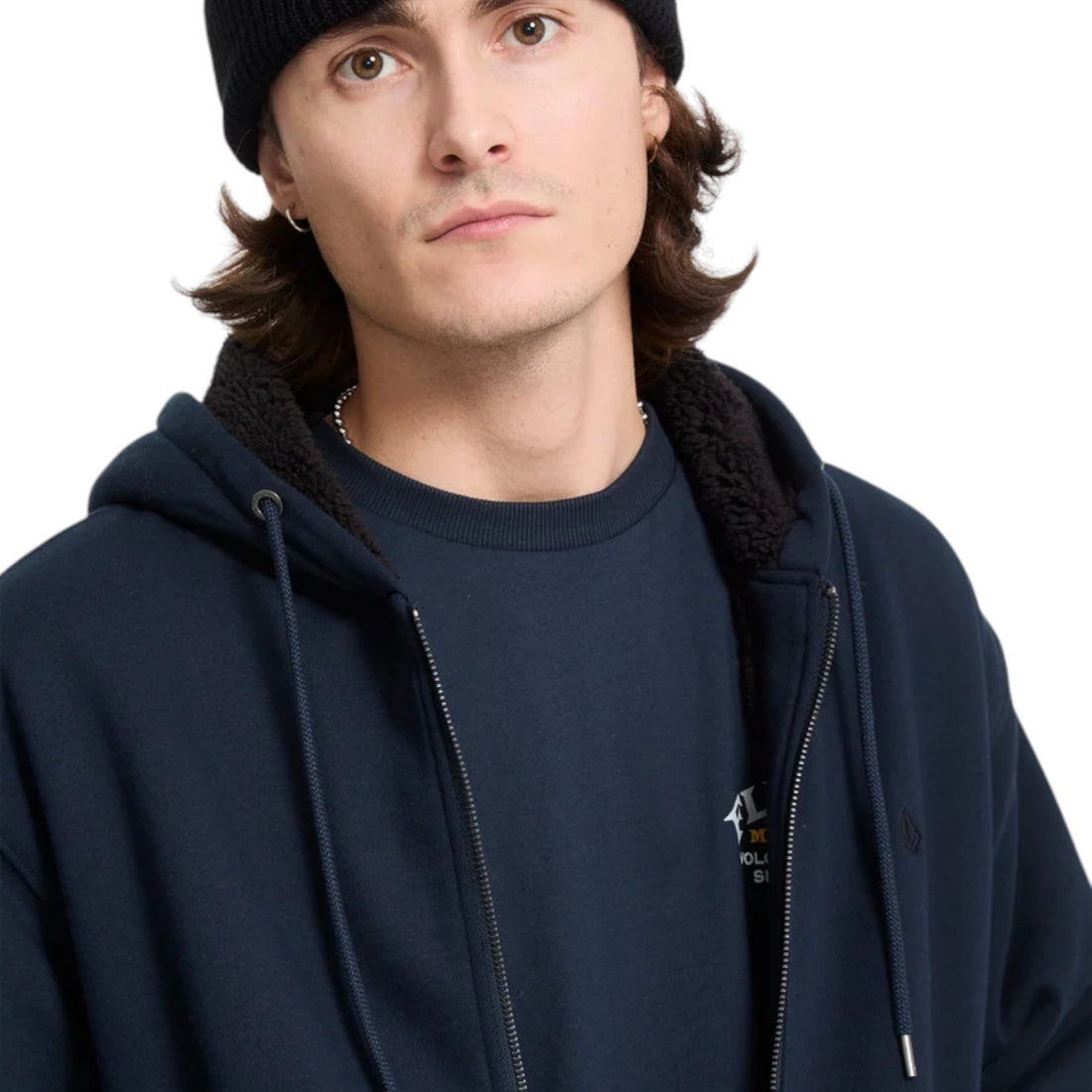Volcom Single stone lined zip-Marine