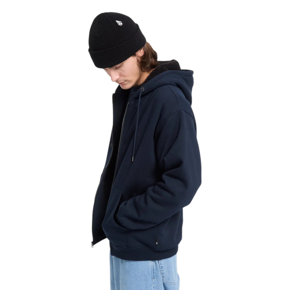 Volcom Single stone lined zip-Marine