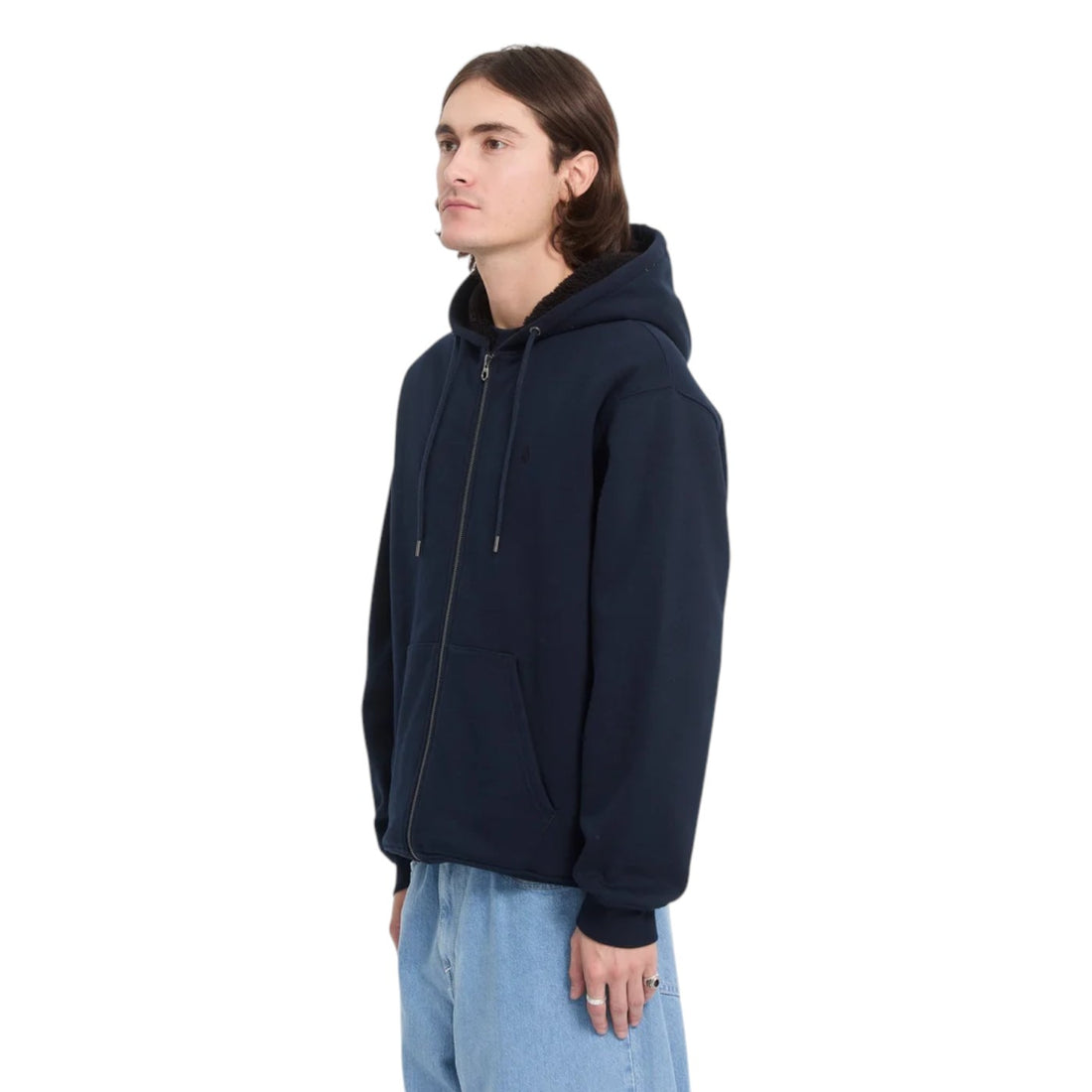 Volcom Single stone lined zip-Marine