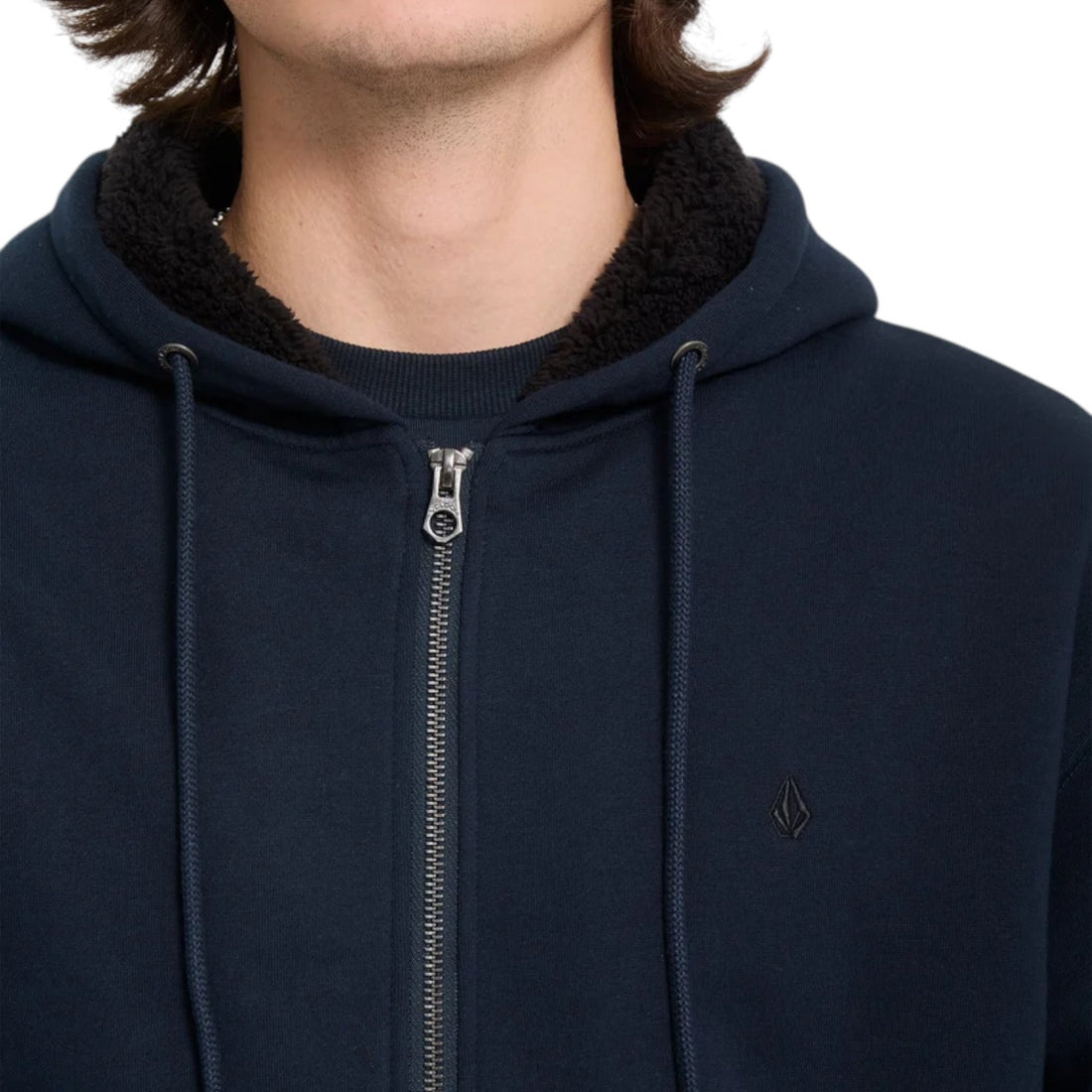 Volcom Single stone lined zip-Marine