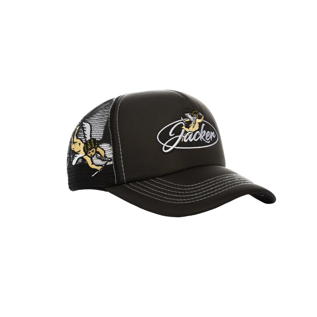 Jacker Angels Trucker Cap - Black