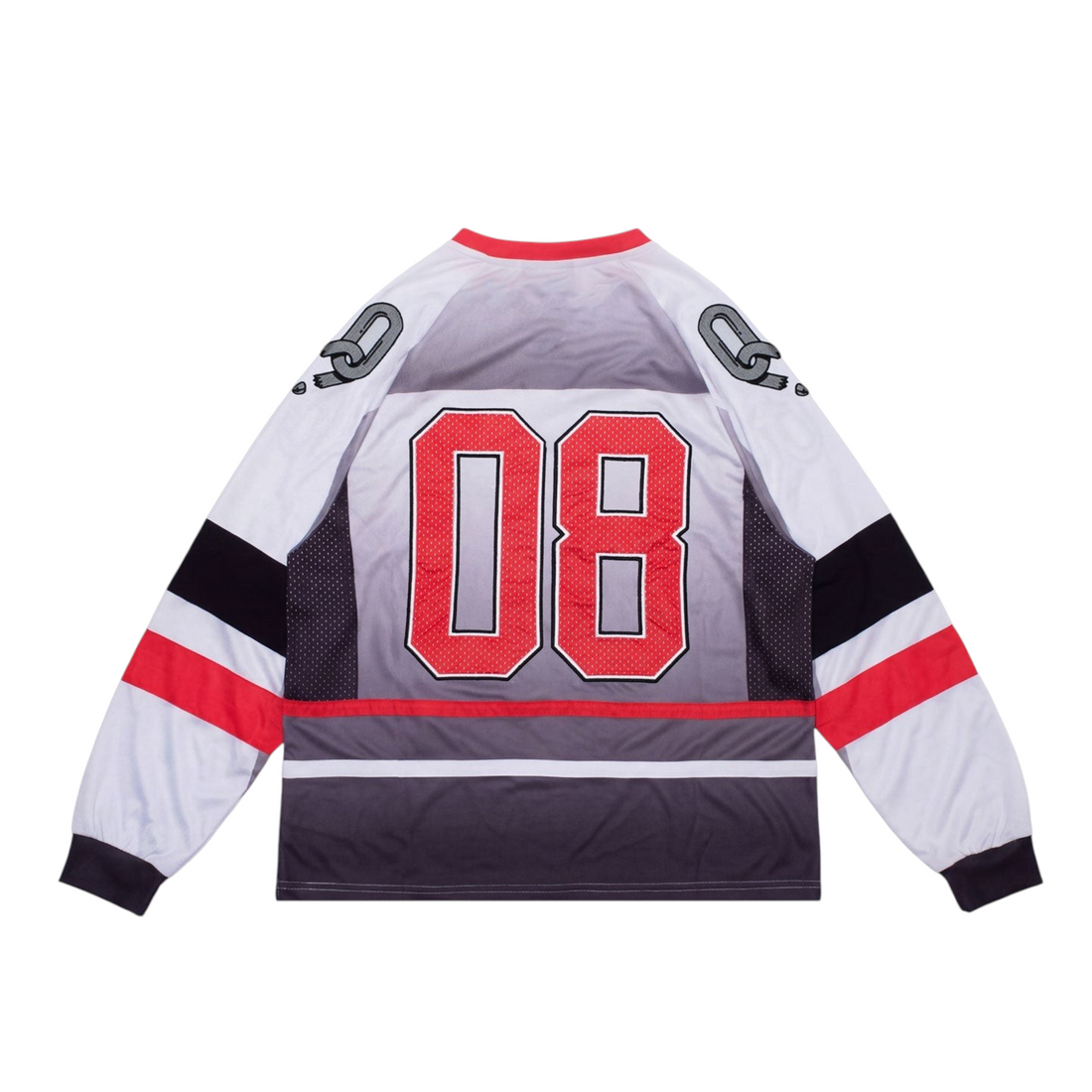 Maillot de hockey Born2ride Jacker B.P J-Star multicolore en polyester avec le numéro 08 au dos