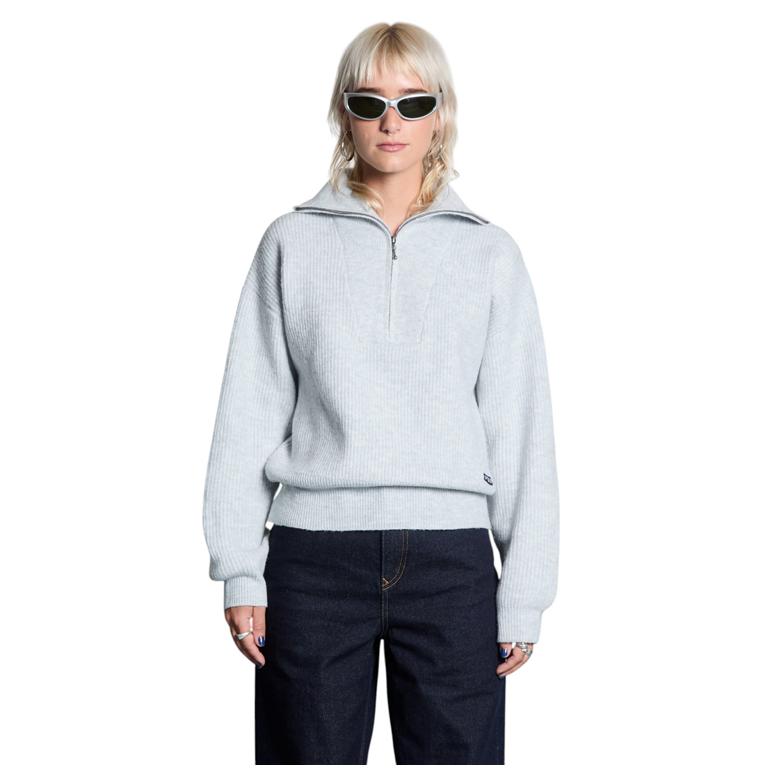 Volcom Voltrane Sweater - Bone Heather - vue 1