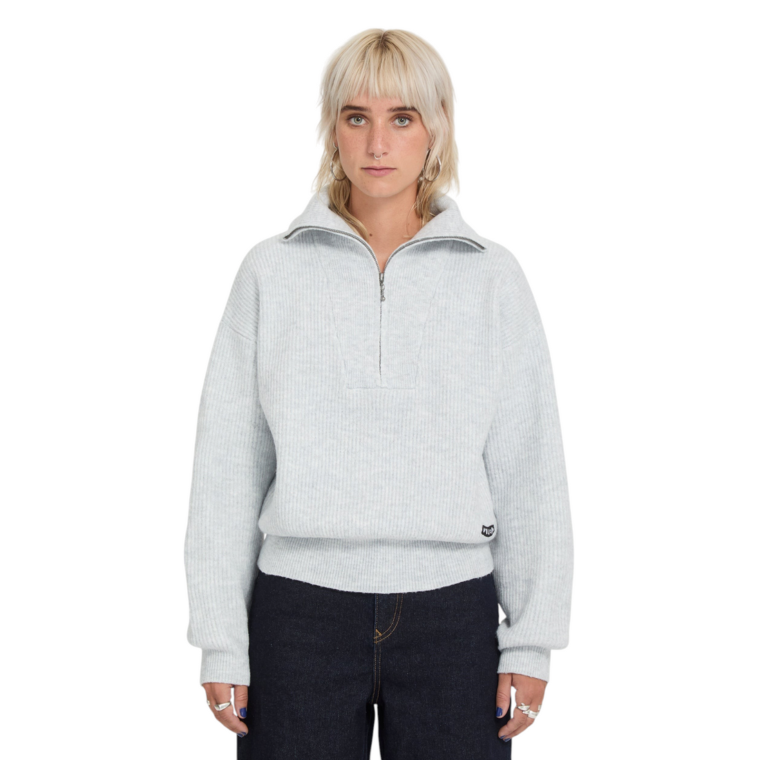 Volcom Voltrane Sweater - Bone Heather - vue 3