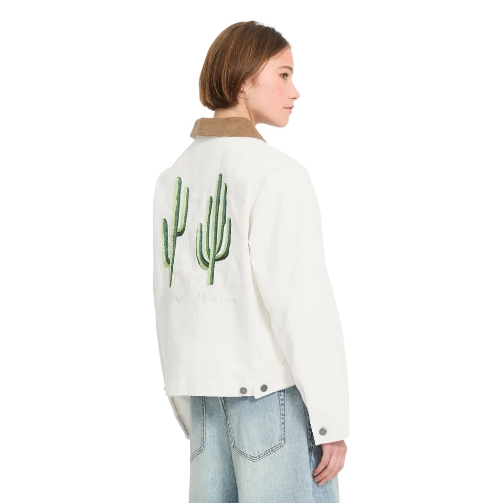 Volcom Fa Mickey Mason Jacket - Off White