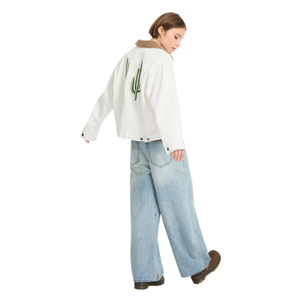 Volcom Fa Mickey Mason Jacket - Off White