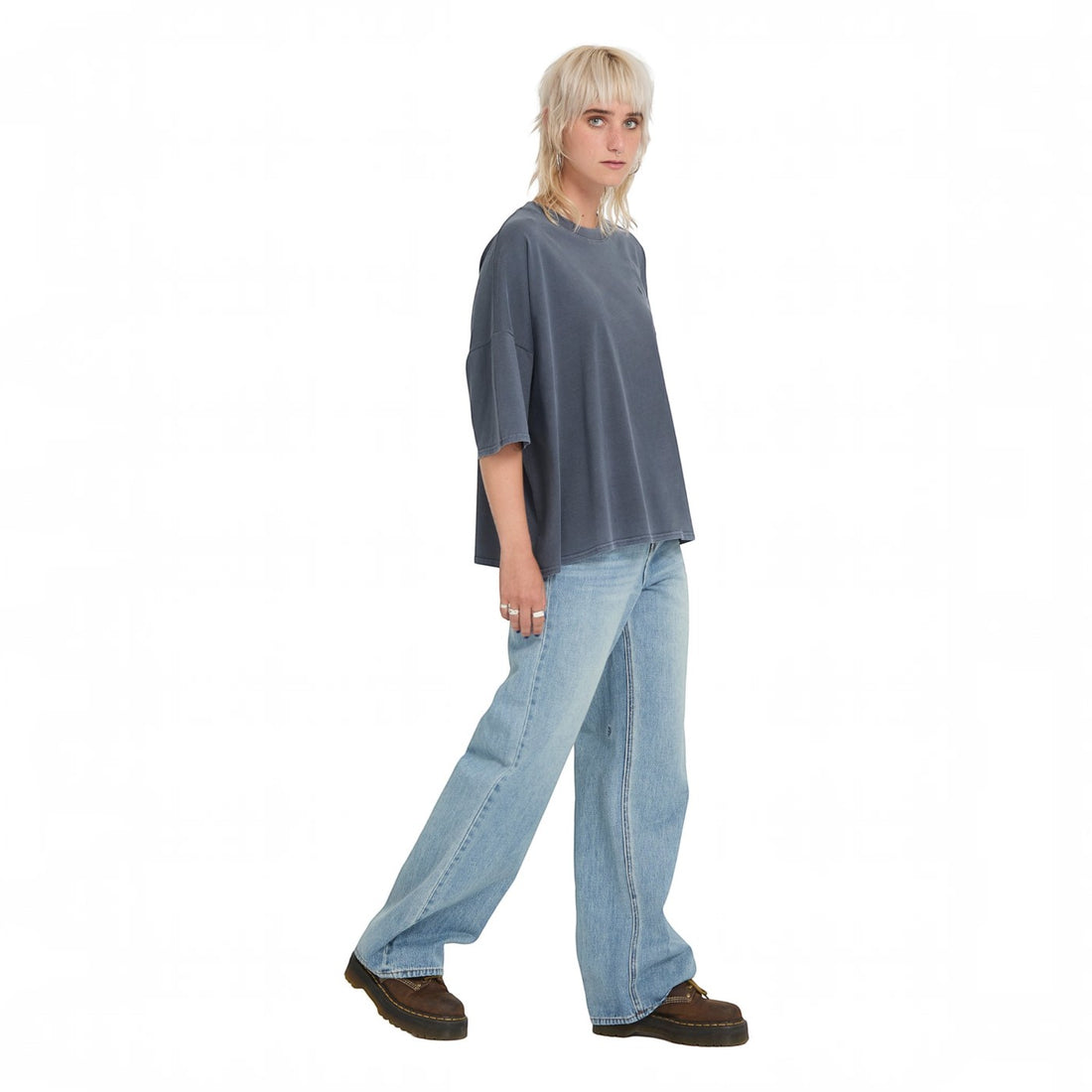Volcom Sto'n tee-Storm Blue
