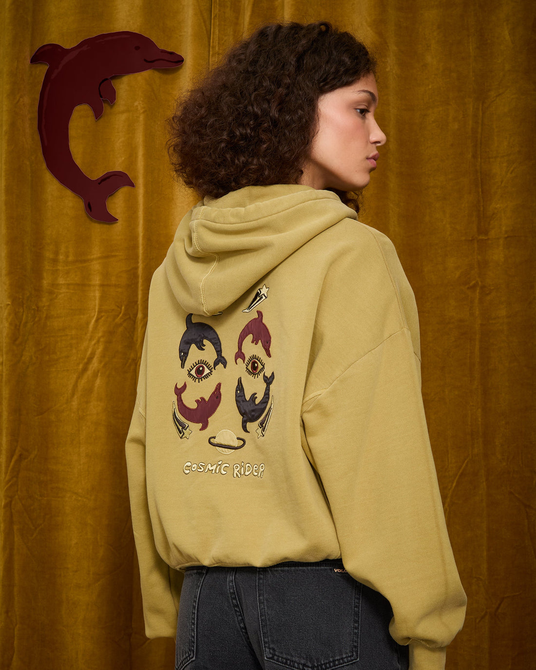 Volcom FA Ozzy Po 1 - détail capuche