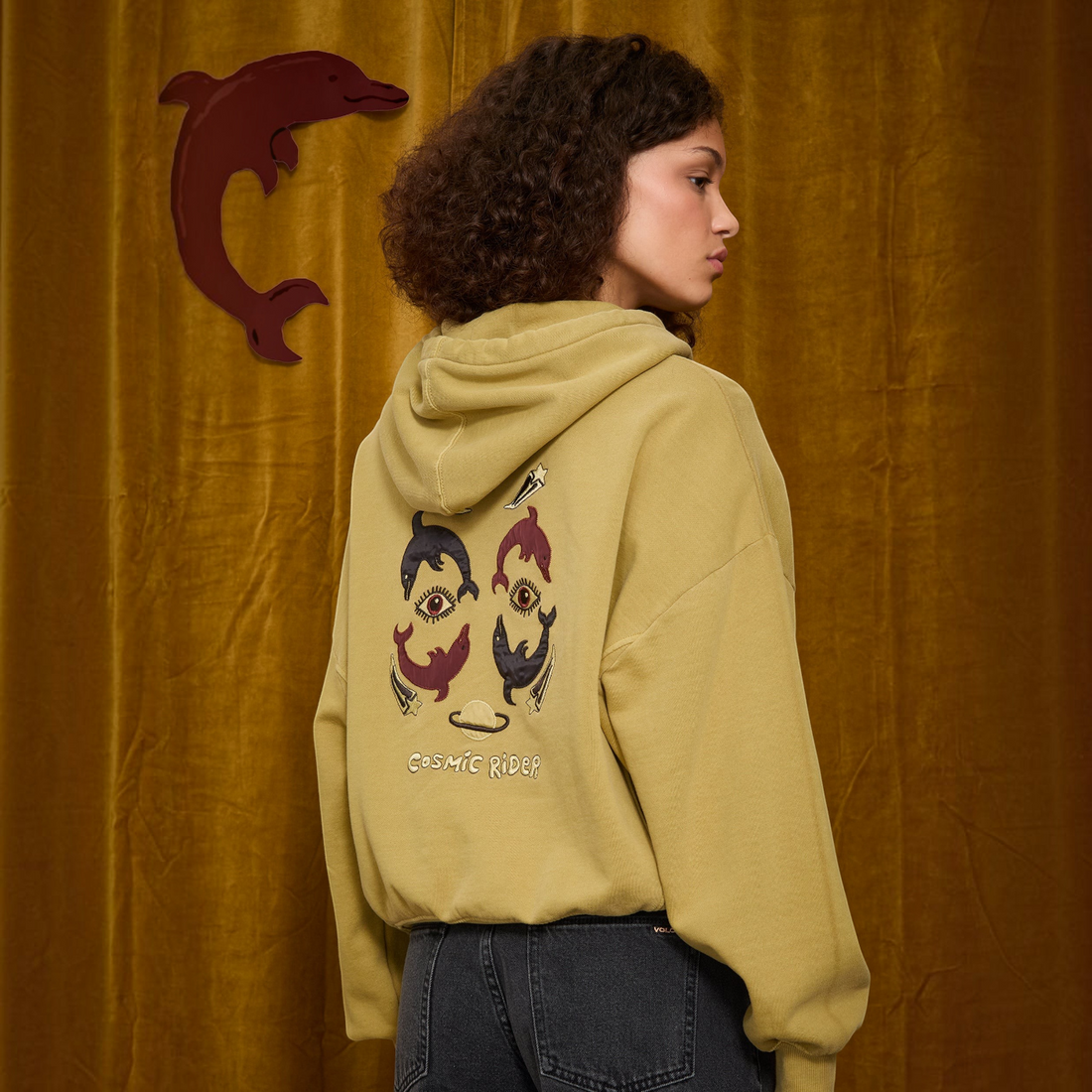 Volcom FA Ozzy Po 1 - détail capuche