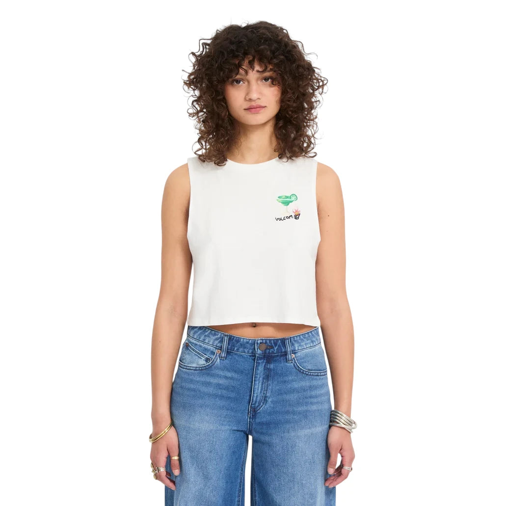 Volcom FA Mickey Mason Tank - Off White