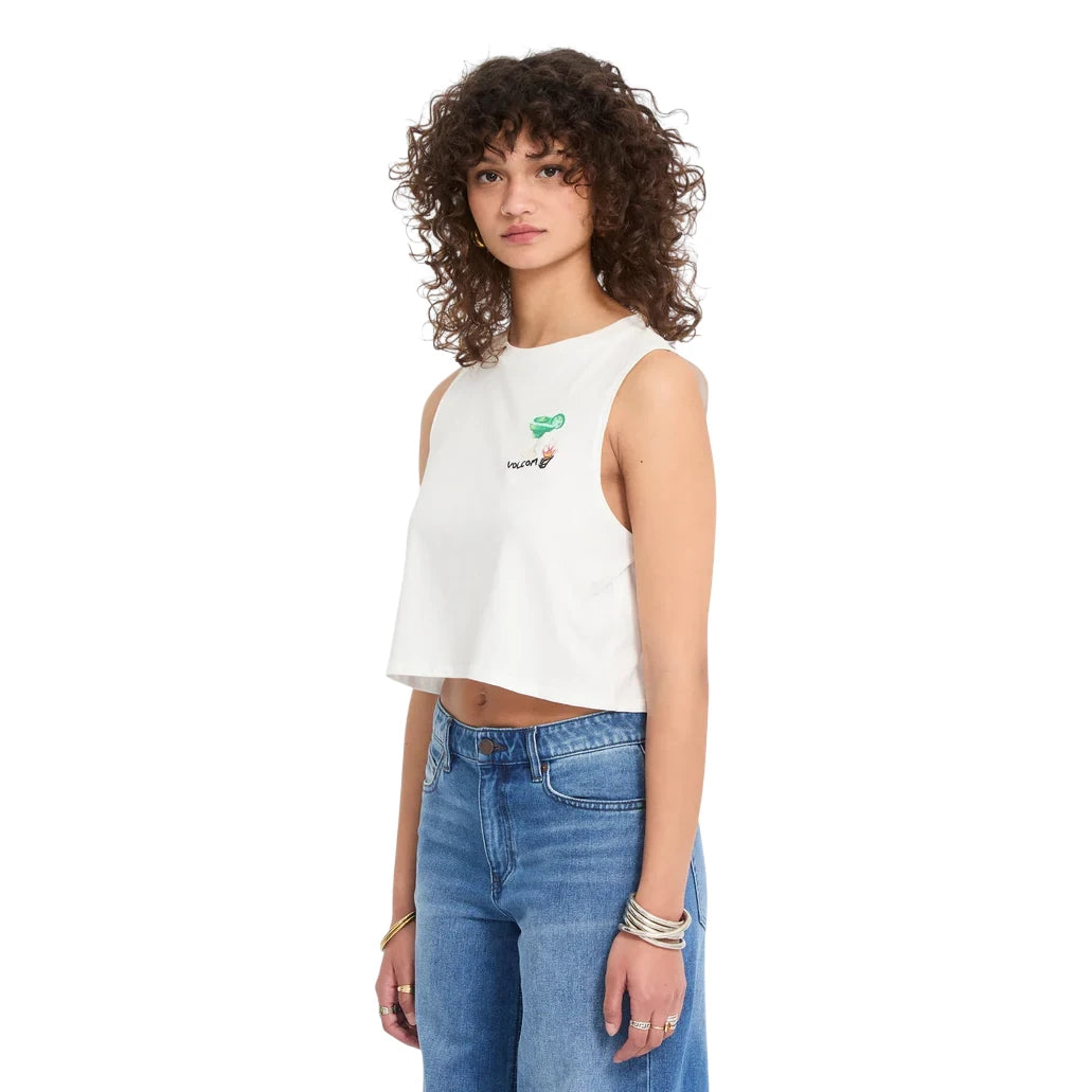 Volcom FA Mickey Mason Tank - Off White