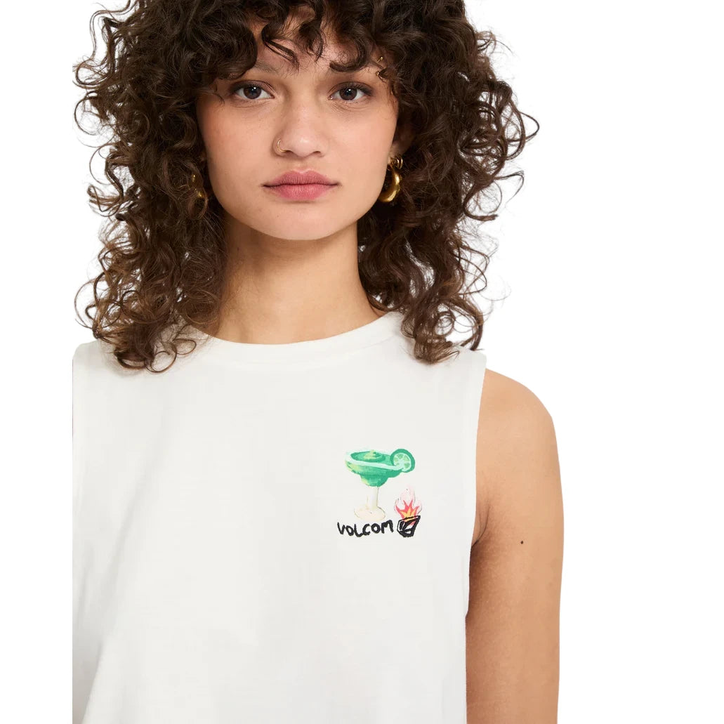 Volcom FA Mickey Mason Tank - Off White