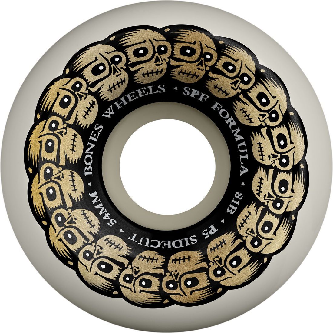 Bones Wheels SPF 54MM P5 Circle Skulls 81B