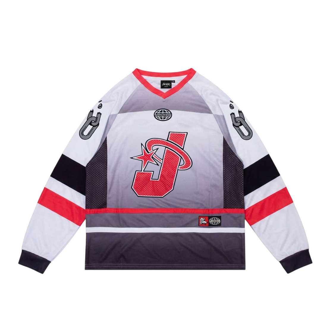 Maillot de hockey Born2ride Jacker B.P J-Star multicolore en polyester avec graphismes sportifs oversize