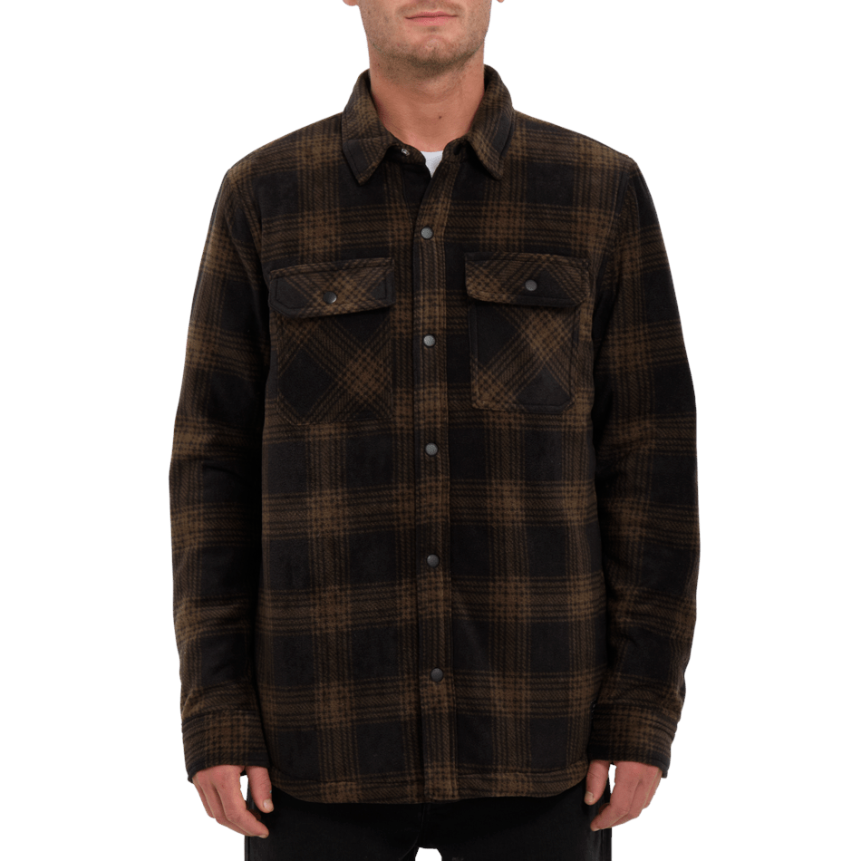 Volcom Bowered Fleece LS Bison