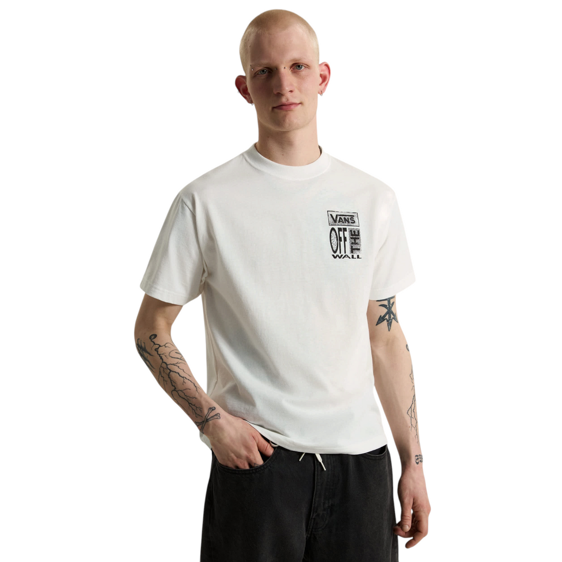 Vans Cut And Paste SS Tee - White