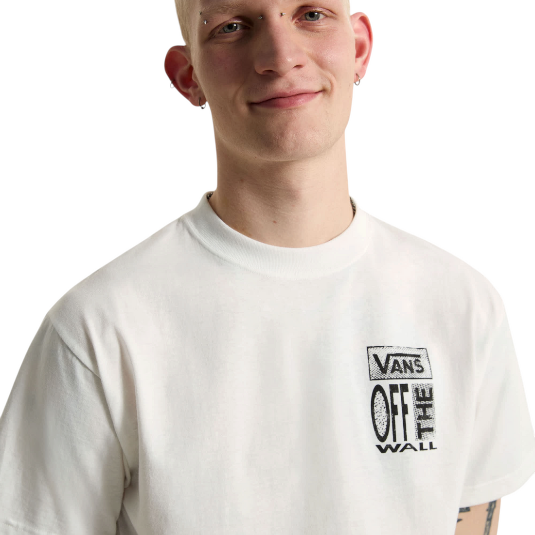Vans Cut And Paste SS Tee - White