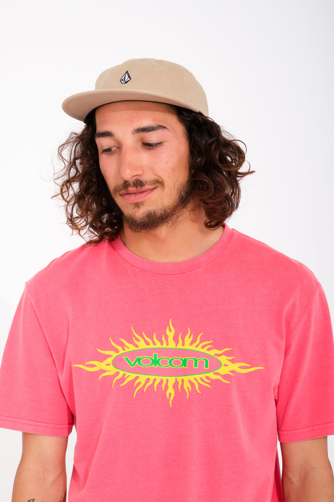 Volcom Full Stone Dad Hat Khaki