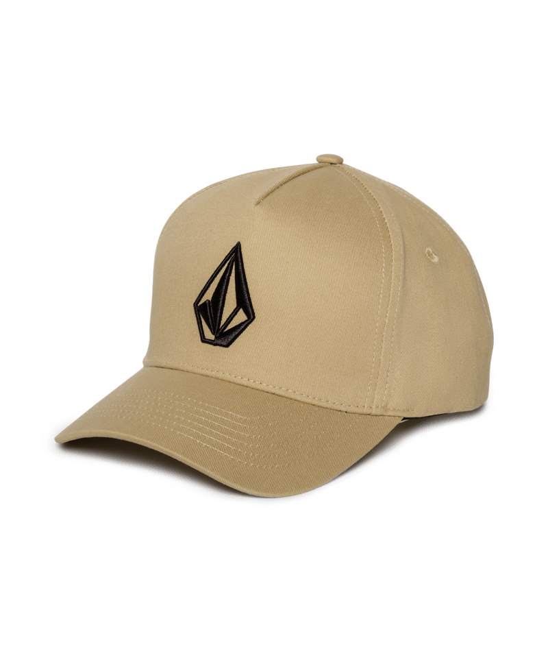 Volcom Embossed stone adj hat Almond