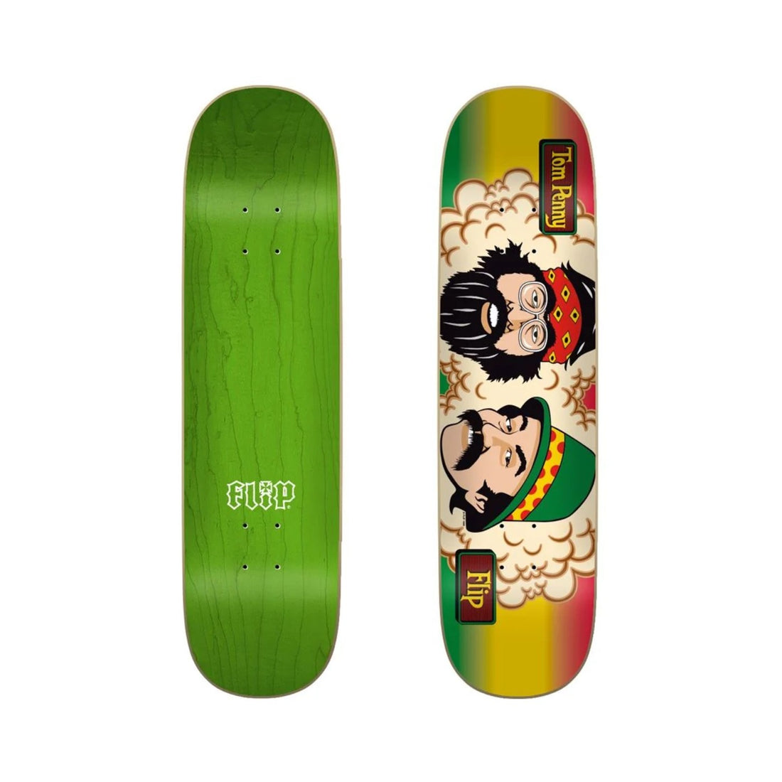 Flip Rasta Stripe Penny 8.25"