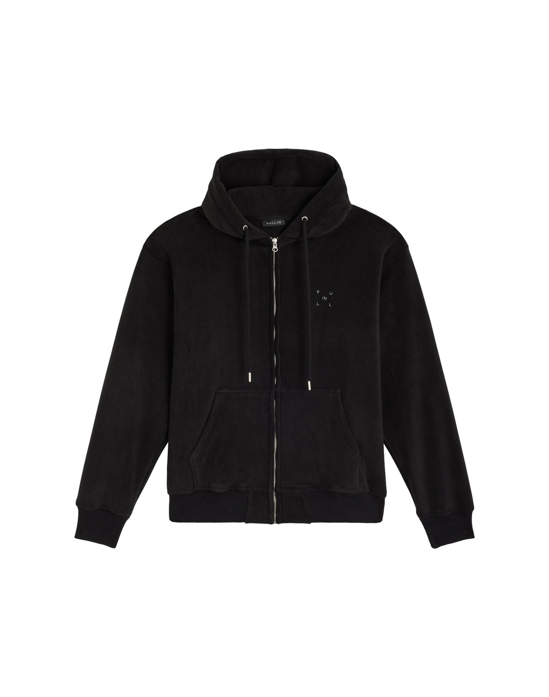 Pullin Hoodie Zip Sherpa - Black