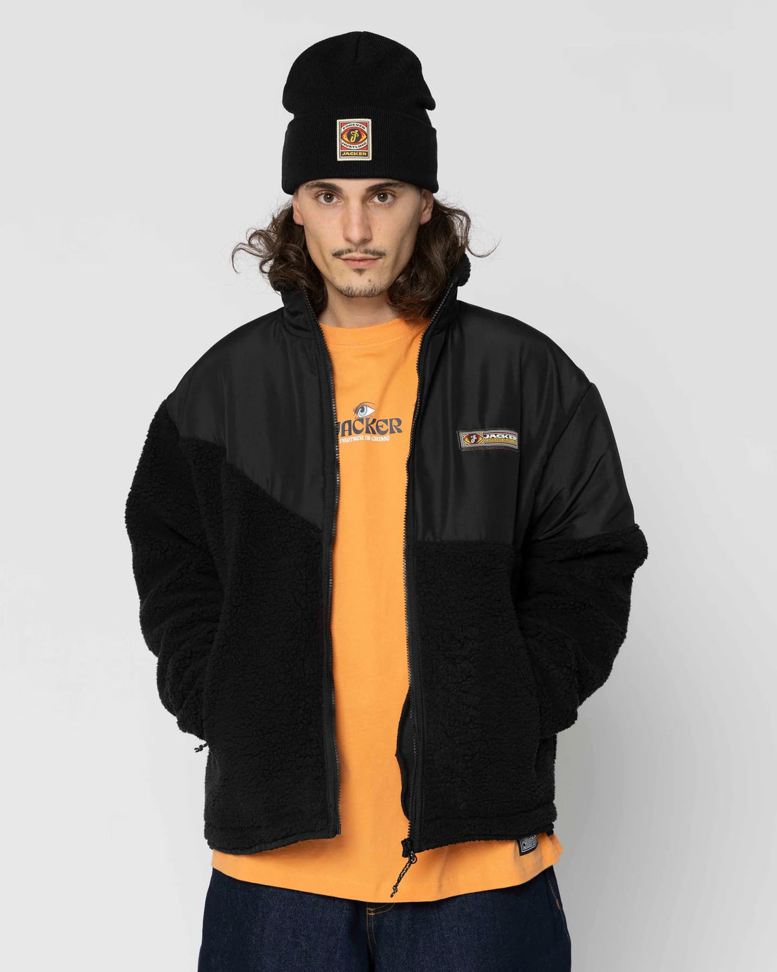 Jacker Hustlers Sherpa Jacket