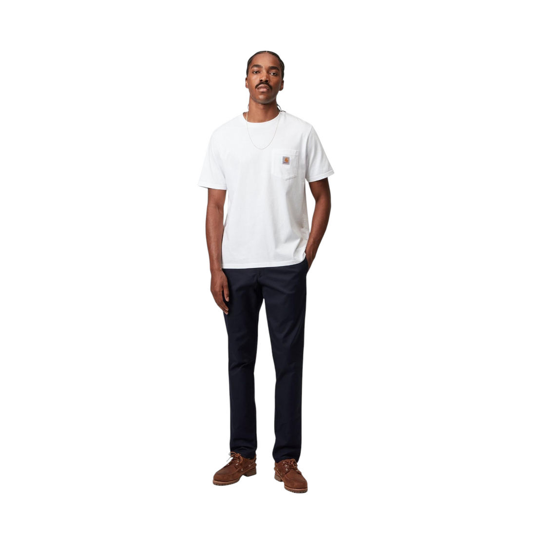 Carhartt WIP Sid Pant Dark Navy - vue détail poche
