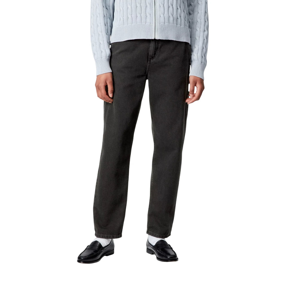 Carhartt Wip W' Pierce Pant - Black Stone Washed