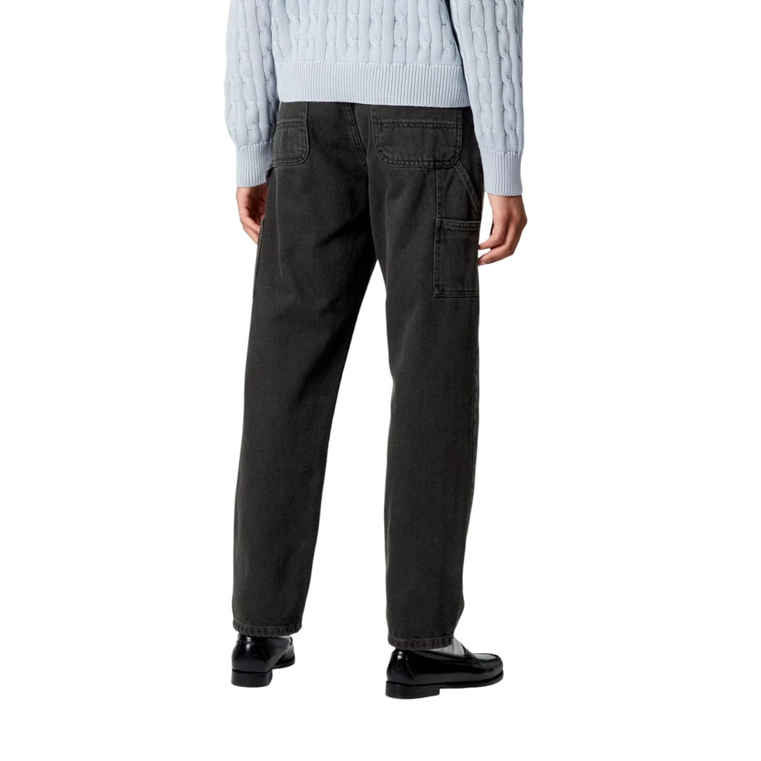 Carhartt Wip W' Pierce Pant - Black Stone Washed