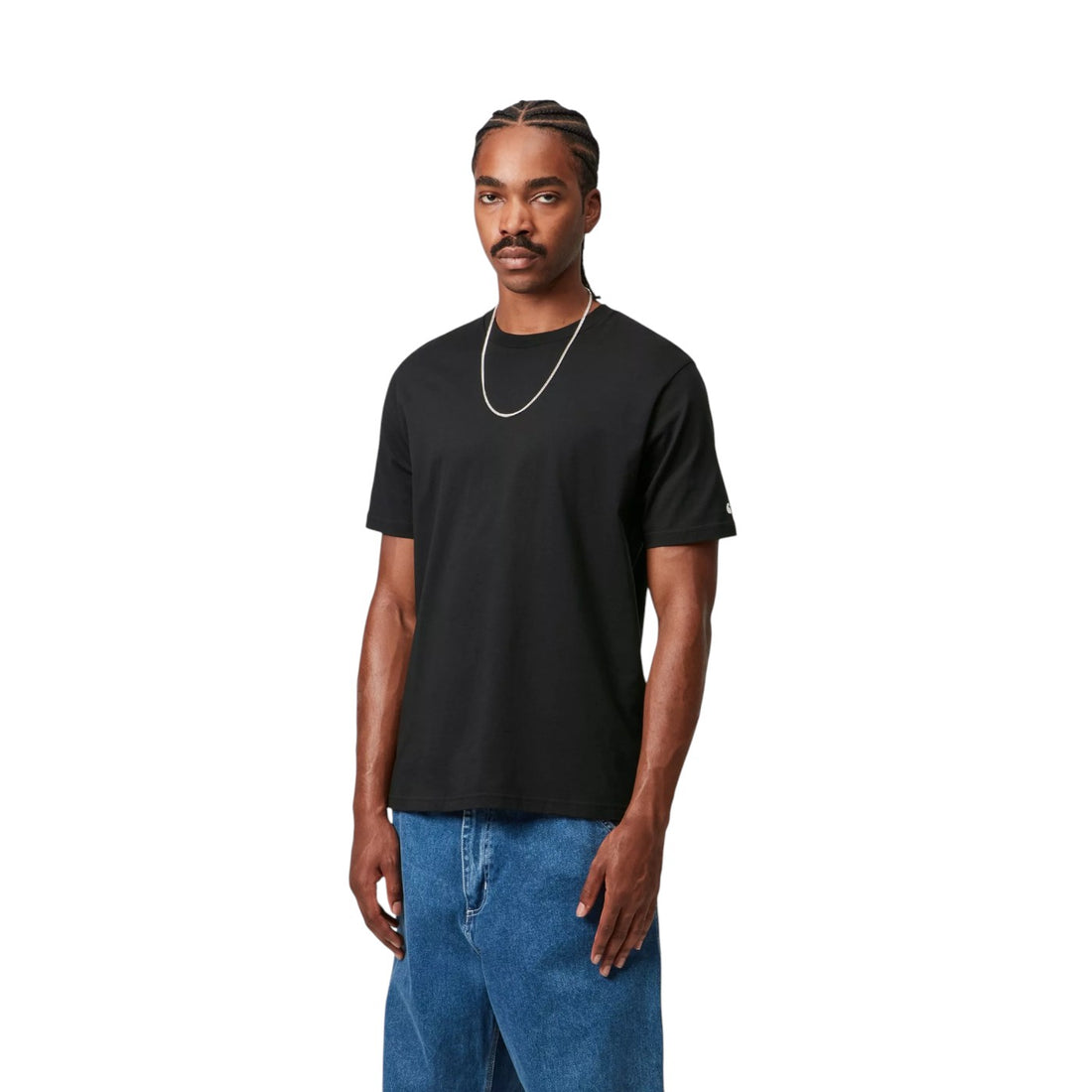 Carhartt Wip S/s base t-shirt-Black/White