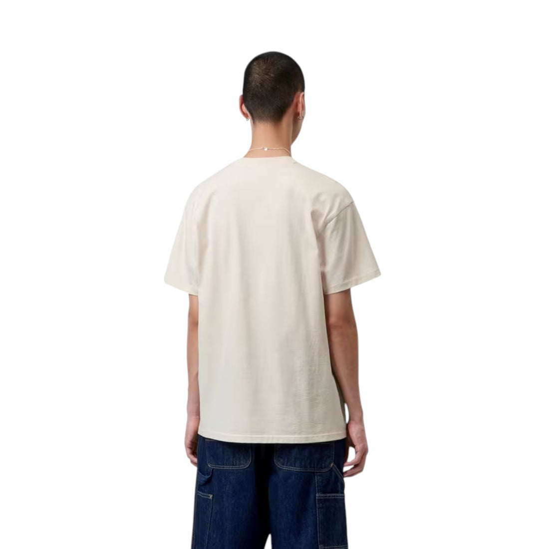 Carhartt Wip S/s american script t-shirt-Natural