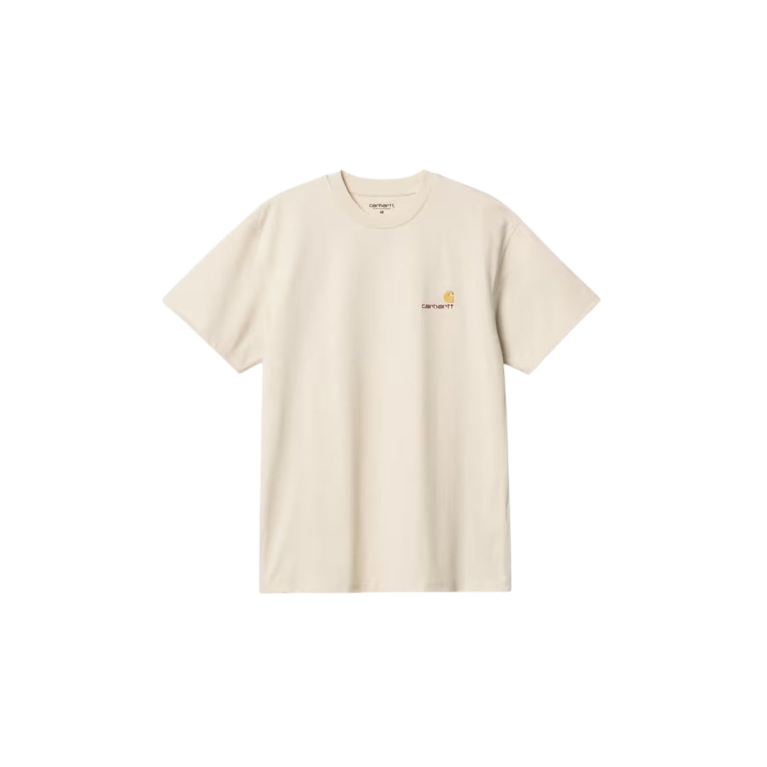 Carhartt Wip S/s american script t-shirt-Natural