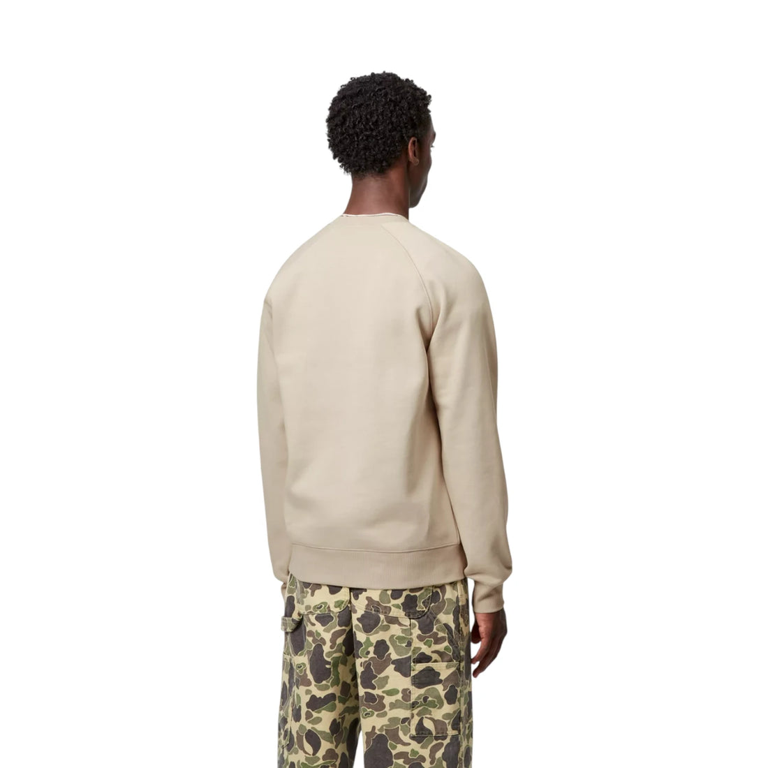 Carhartt Wip Chase Sweat - Fleur de Sel