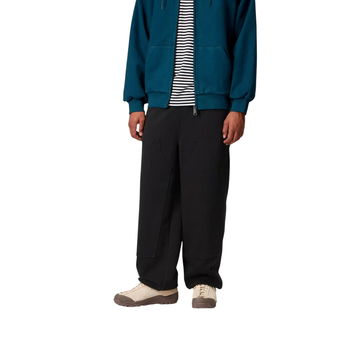 Carhartt Wip Double Knee Sweat Pant - Black