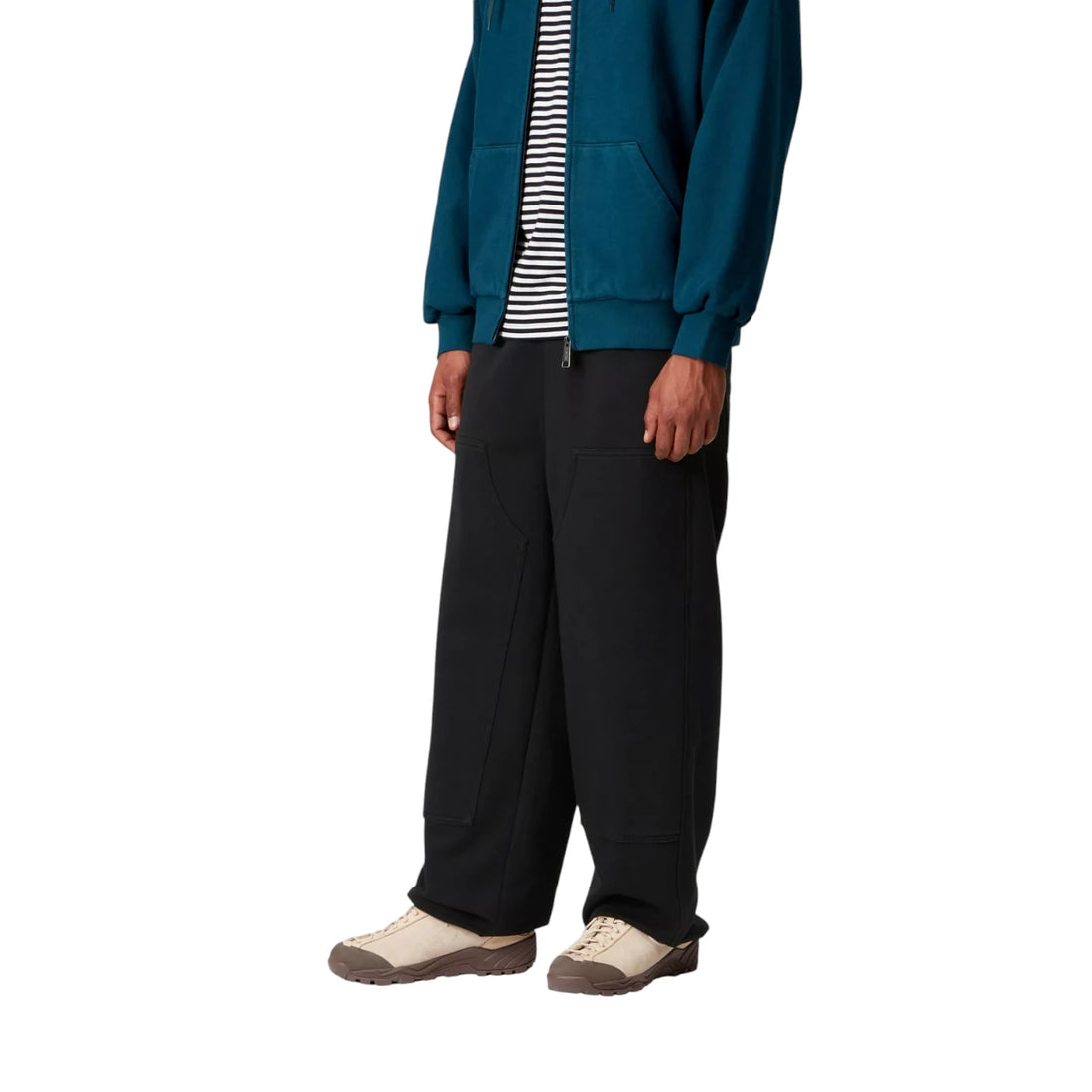 Carhartt Wip Double Knee Sweat Pant - Black