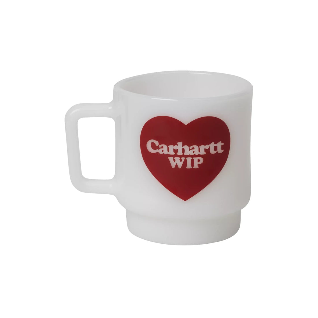 Carhartt Wip Heart Glass Mug – White