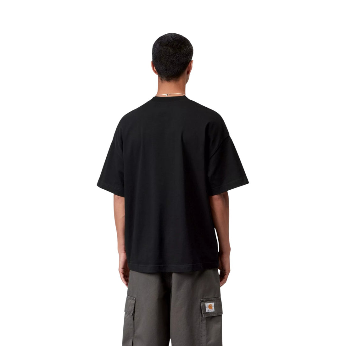 Carhartt Wip S/s chapter script t-shirt-Black/White