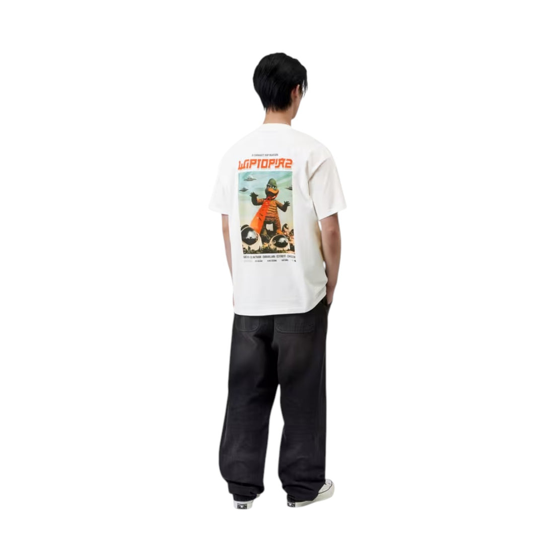 Carhartt Wip S/s wiptopia II t-shirt-White