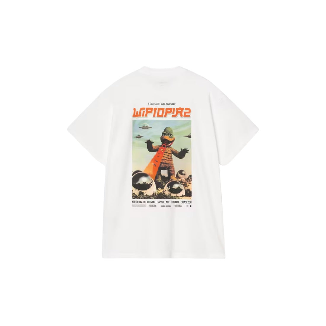 Carhartt Wip S/s wiptopia II t-shirt-White