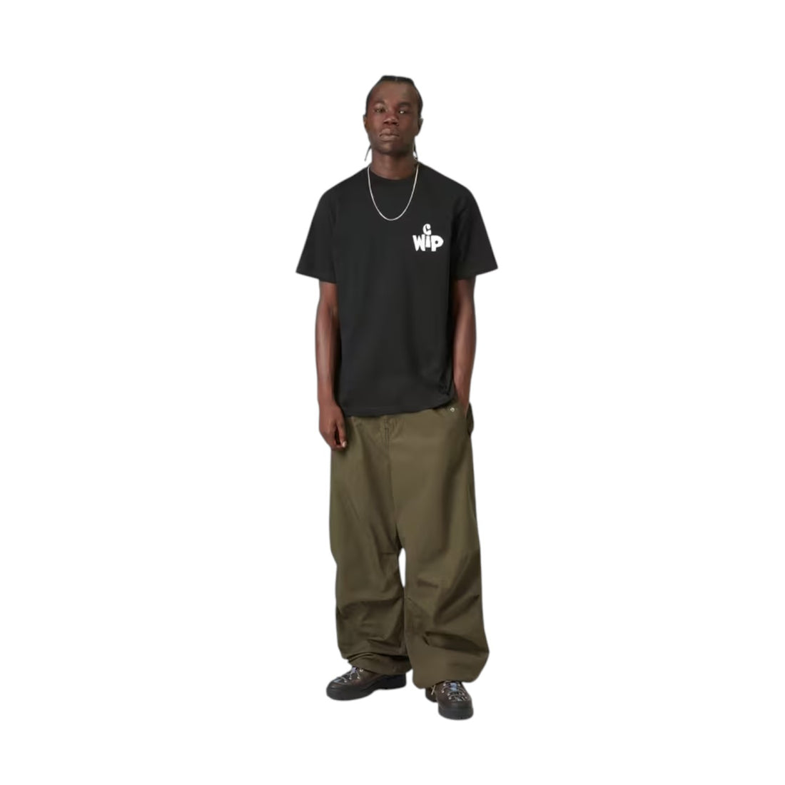 Carhartt Wip S/s cutout t-shirt-Black