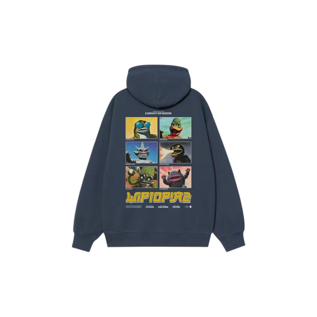 Carhartt Wip Hooded wiptopia II sweat-Blue