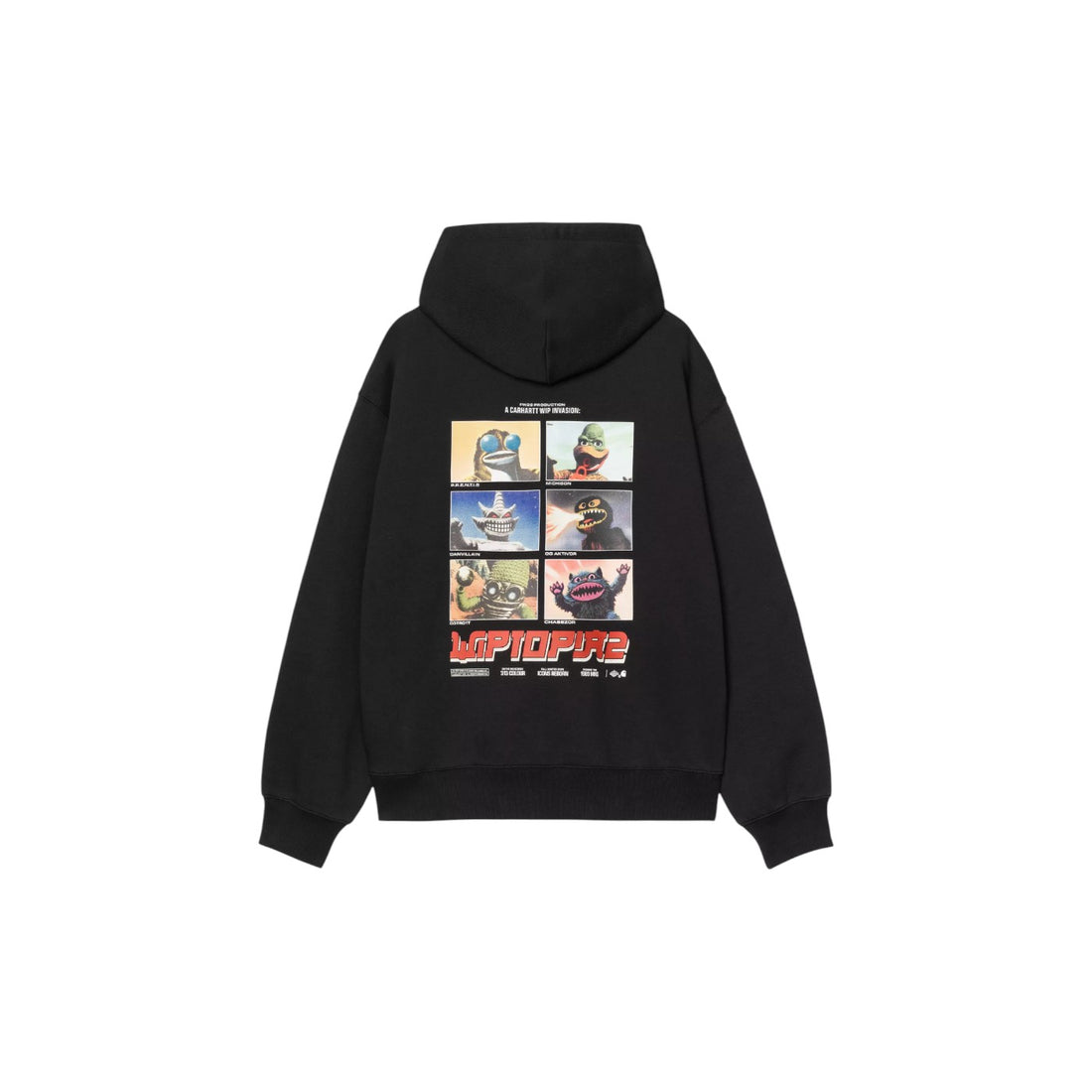 Carhartt Wip Hooded wiptopia II sweat-Black