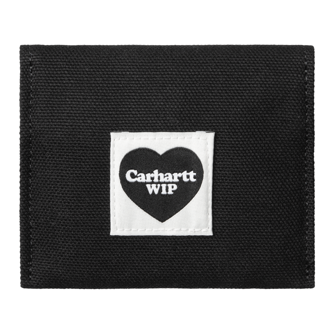 Miroir de poche noir Born2ride Carhartt WIP avec étiquette en forme de cœur et logo blanc