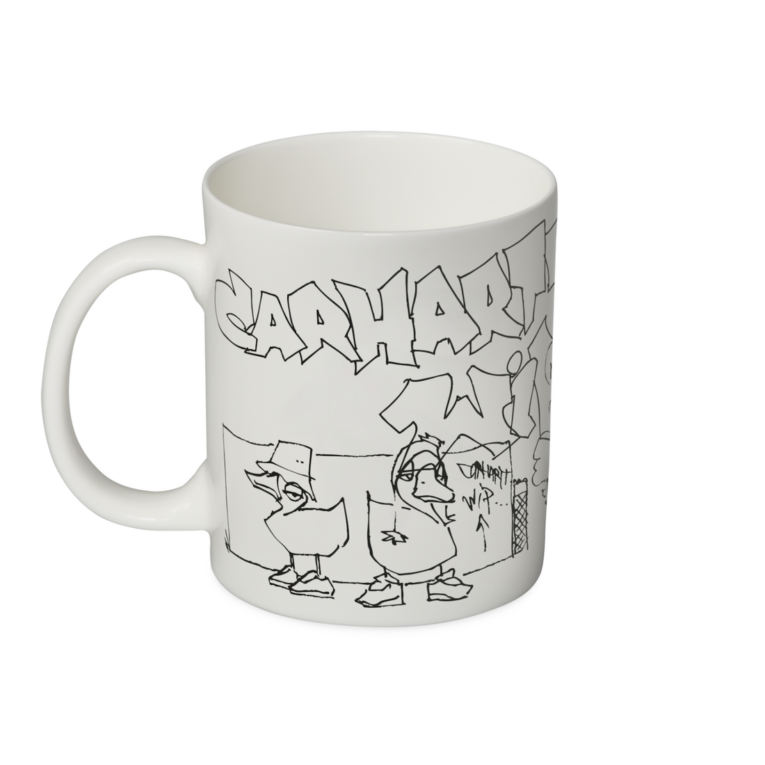 Carhartt WIP Blinkerfluid Mug - White/Black