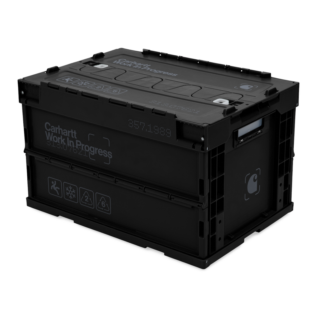 Carhartt WIP Boxed Foldable Container - Black/Grey