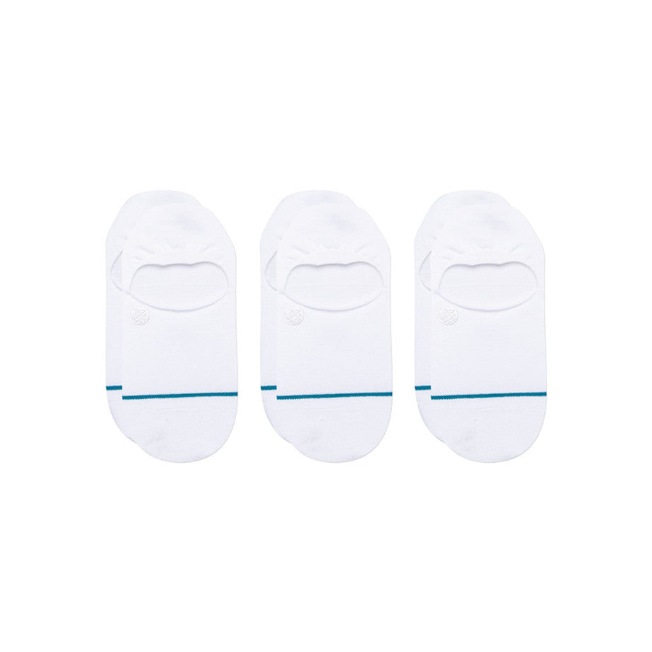 Stance Icon No Show 3 Pack White