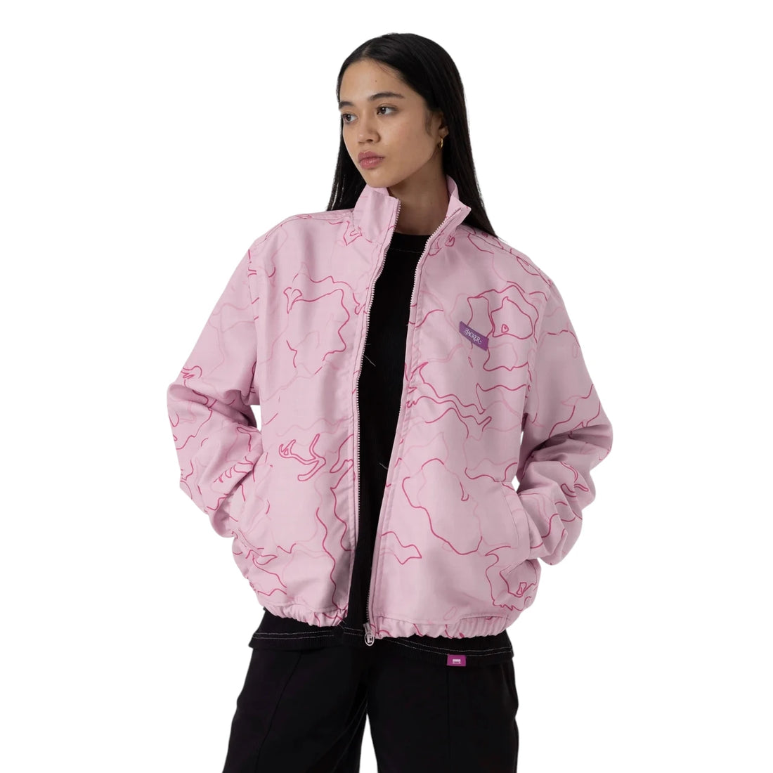 Jacker Ripstop Nylon Jacket - Pink