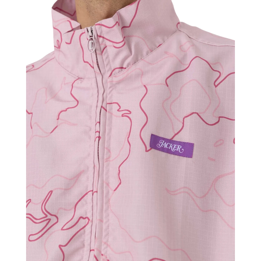 Jacker Ripstop Nylon Jacket - Pink