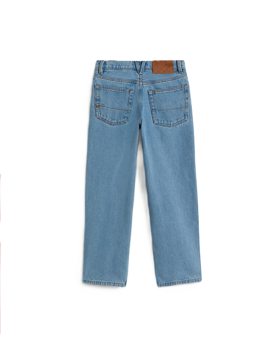 Vans Check-5 loose denim pant-Medium Blue enfant (de 8 à 14 ans)