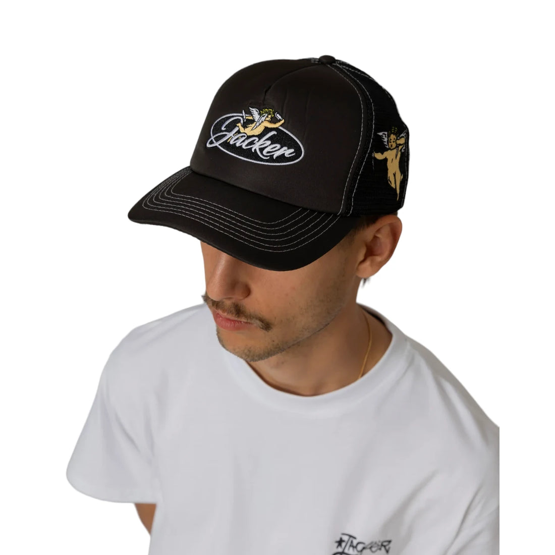 Jacker Angels Trucker Cap - Black